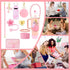 Cherry Blossom Straw Cap Accessories, Dust Plug Decoration Suit For Tumbler Bottle Fashion Accessories & Straw Cover Charm Kit Set